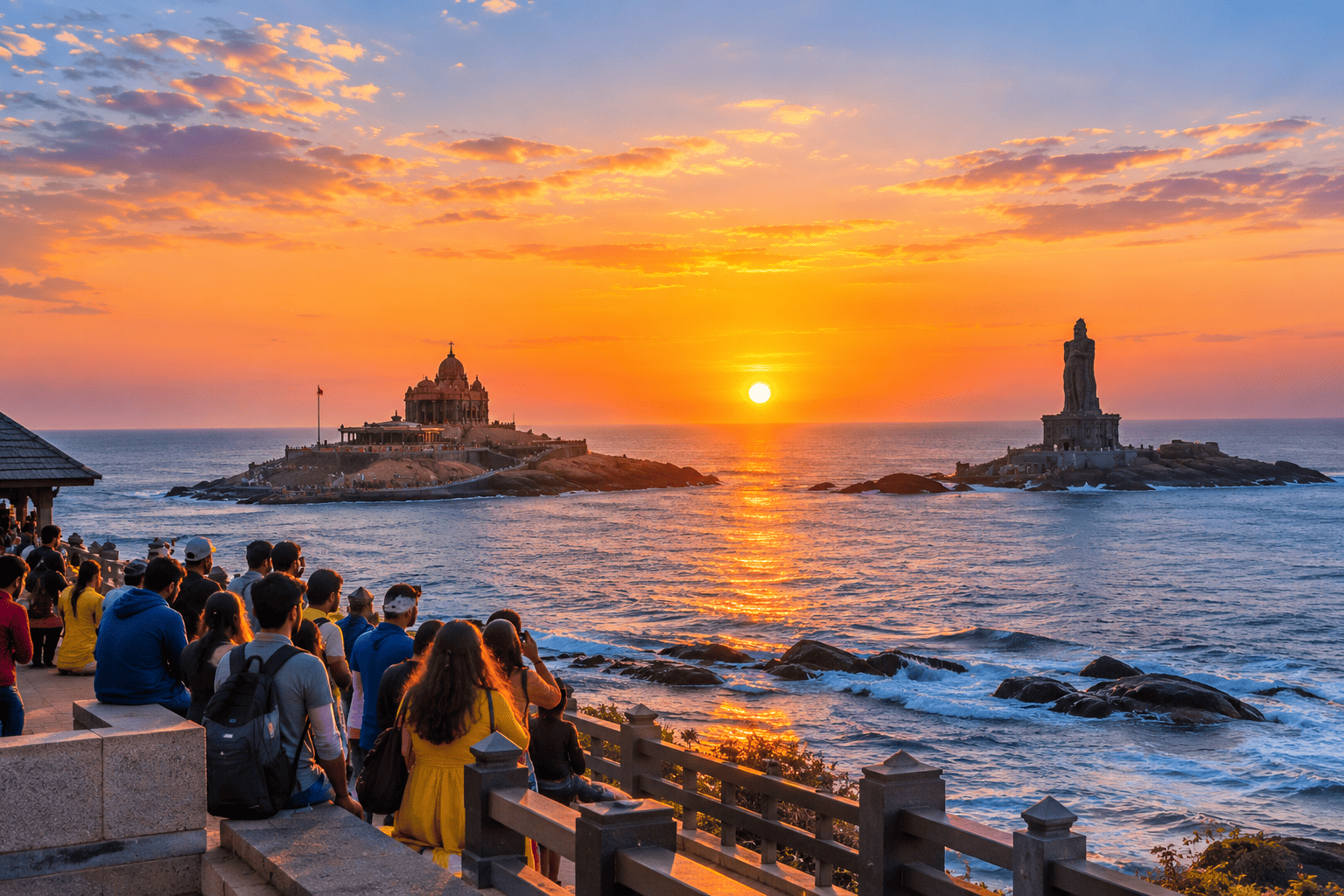Kanyakumari tourist places travel guide