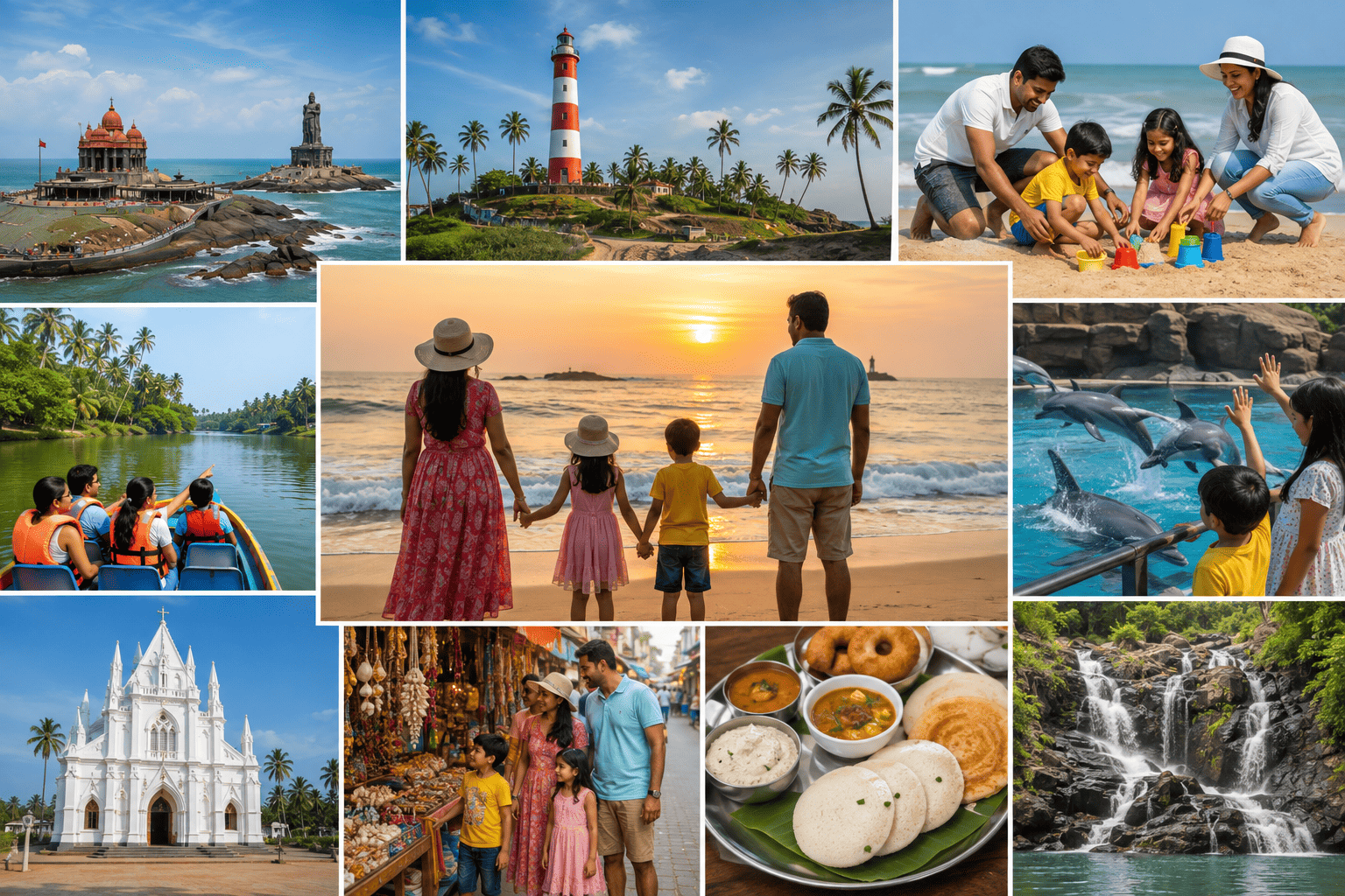 Family travel guide to Kanyakumari