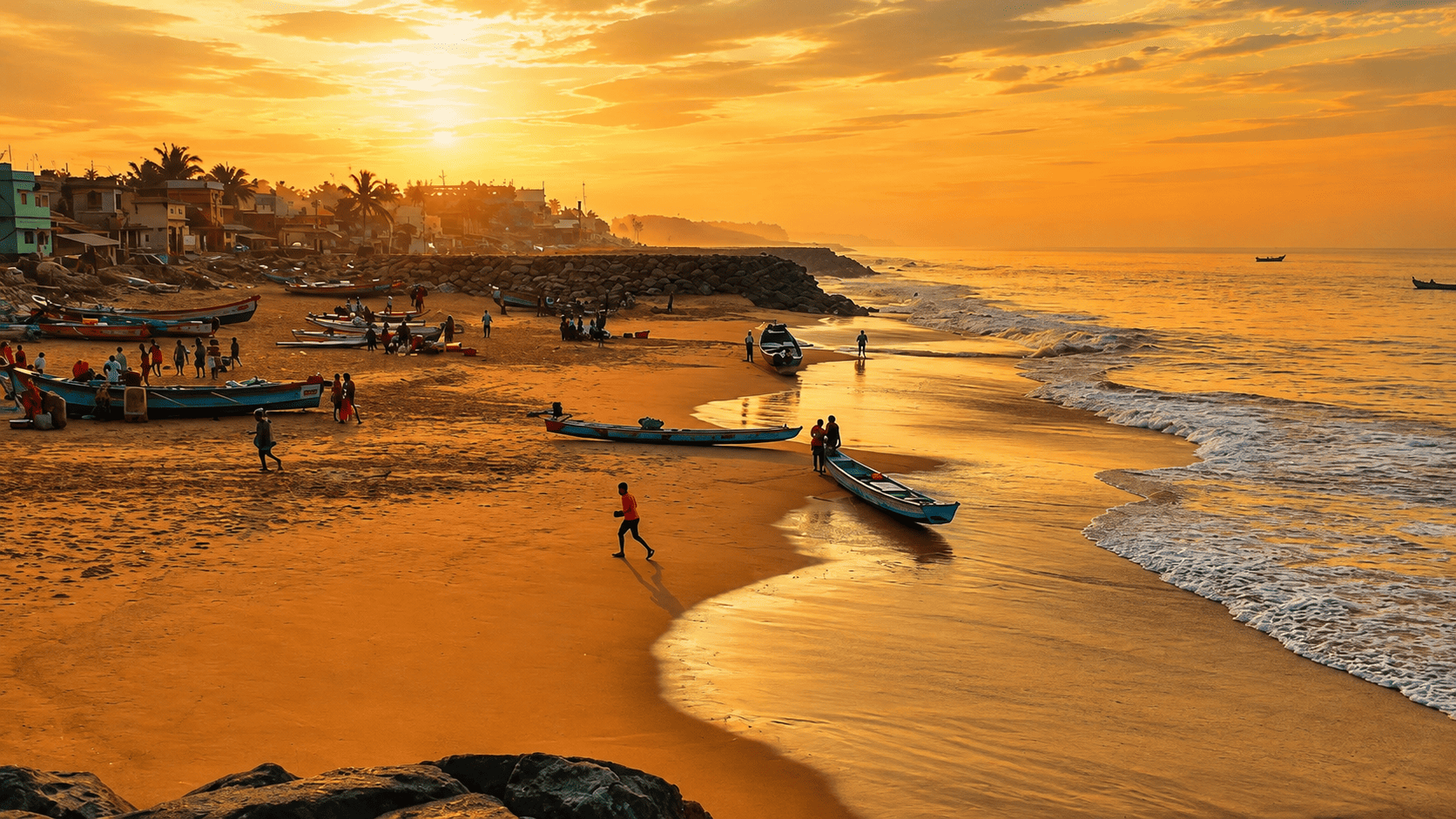 Sunrise Point Kanyakumari