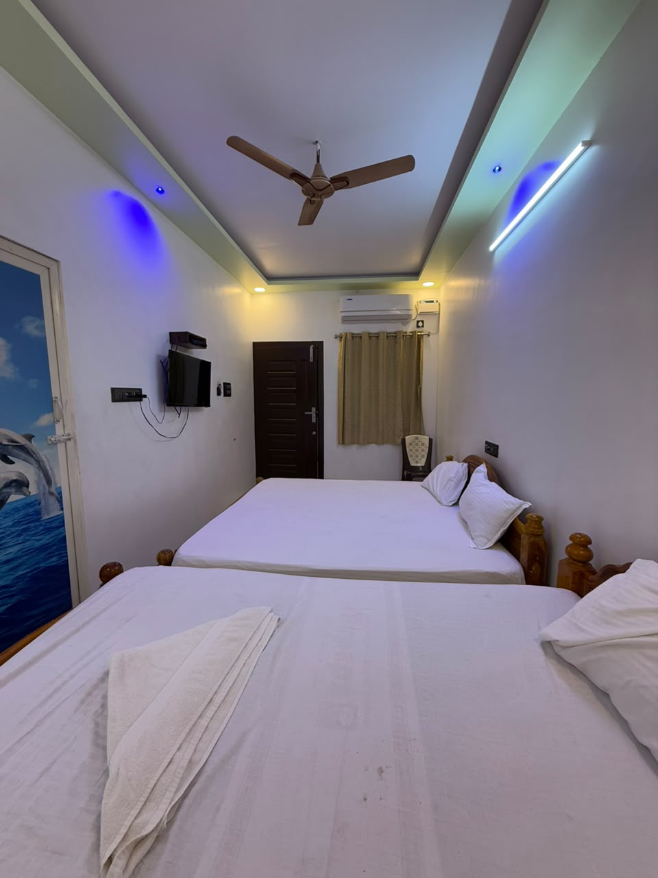Three Bed AC Room